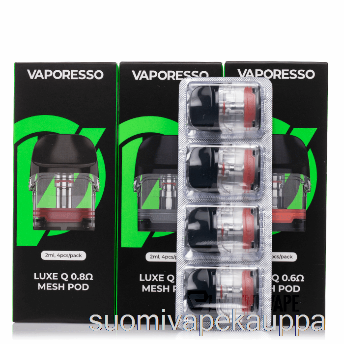 Vape Box Vaporesso Luxe Q Vaihtokotelot 1,2 Ohm Luxe Q Kotelot (4 Kpl)